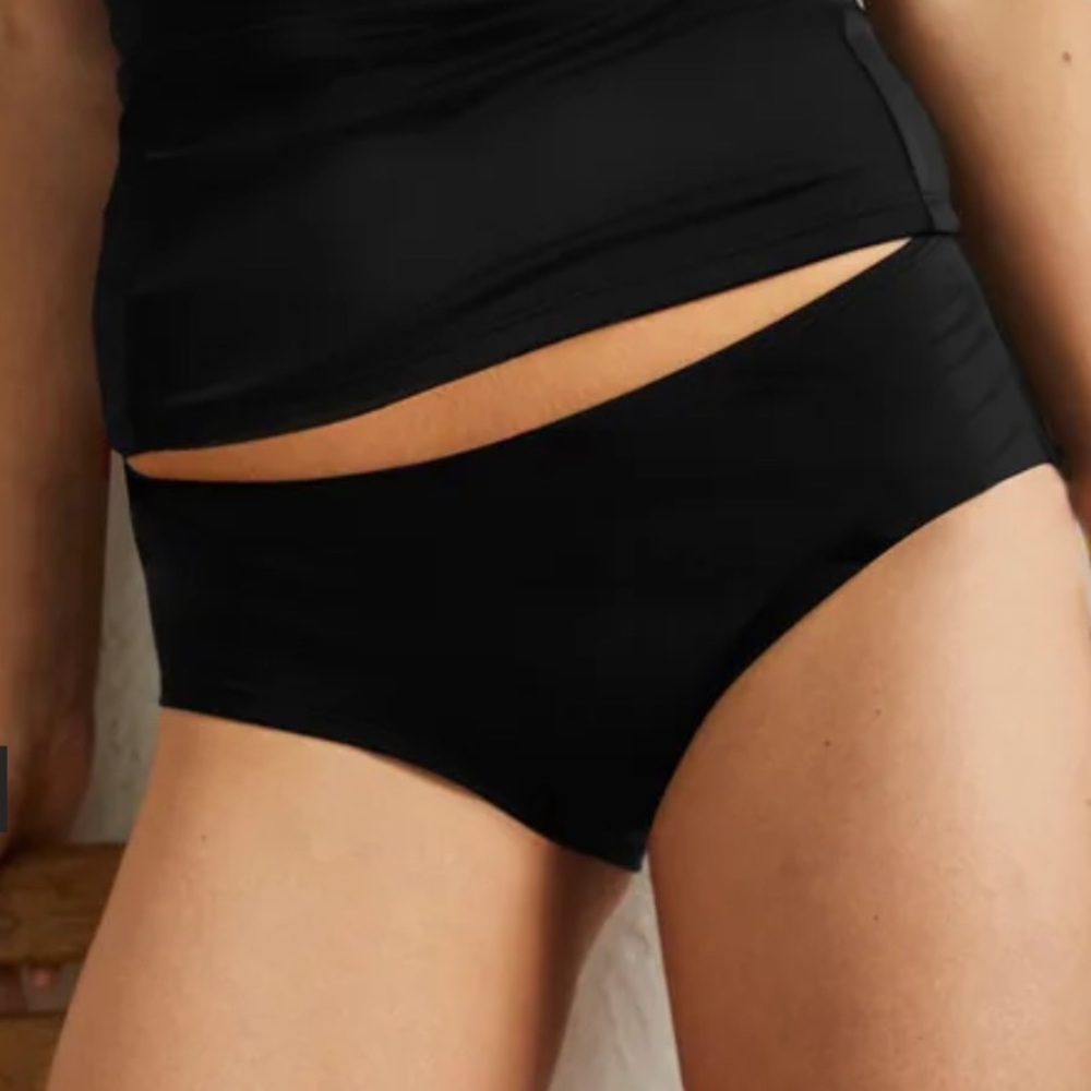 Boden Black Bikini Shorts